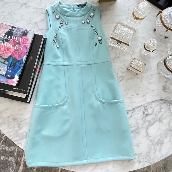 Gorgeous Tara Jarmon Dress Purchased in France  - No tags but never worn - Picture 1 of 5